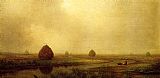 Martin Johnson Heade Famous Paintings - Jersey Marshes